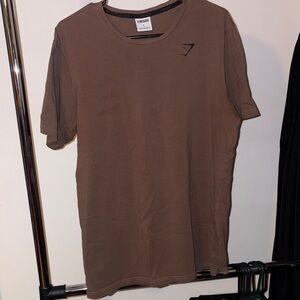 Gymshark Men's Chocolate Short Sleeve Tee